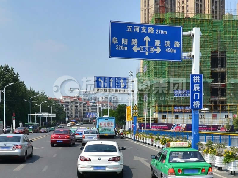 BZG-017，F(xiàn)型交通標(biāo)志桿，合肥交通標(biāo)志桿