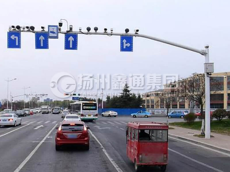 DJG-011，電子警察桿，闖紅燈抓拍桿