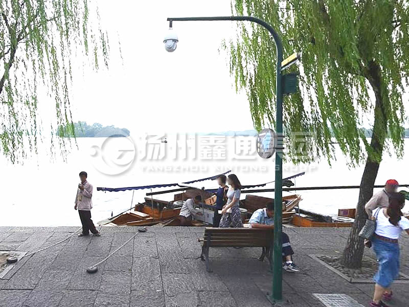 DJG-021，電子警察桿，自彎球機(jī)桿