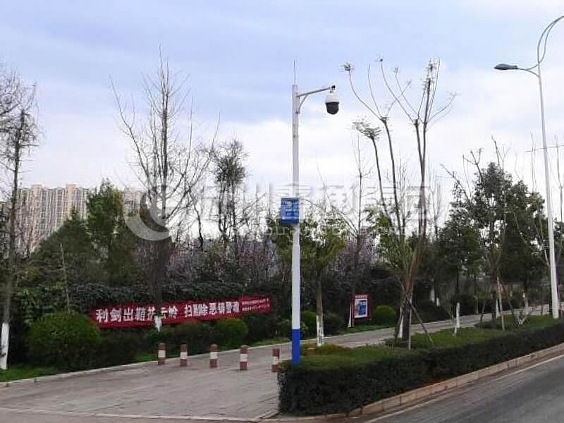 DJG-025，電子警察桿，治安監(jiān)控桿