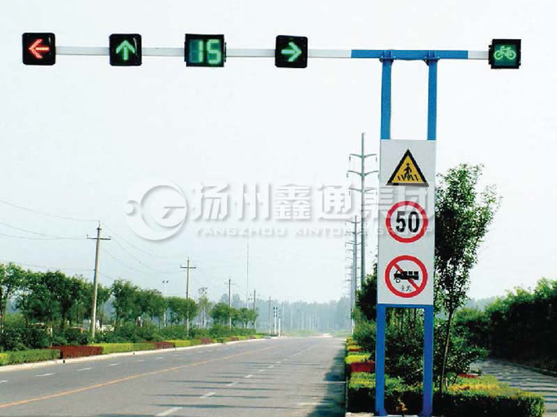 XHDG-033，單懸臂框架信號燈桿