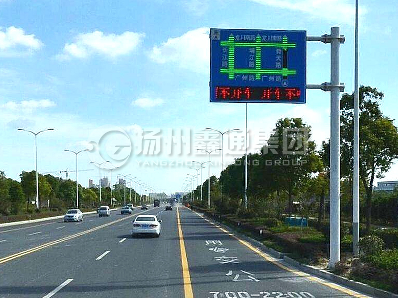 YDP-020，誘導(dǎo)屏桿，流量情報(bào)板立桿